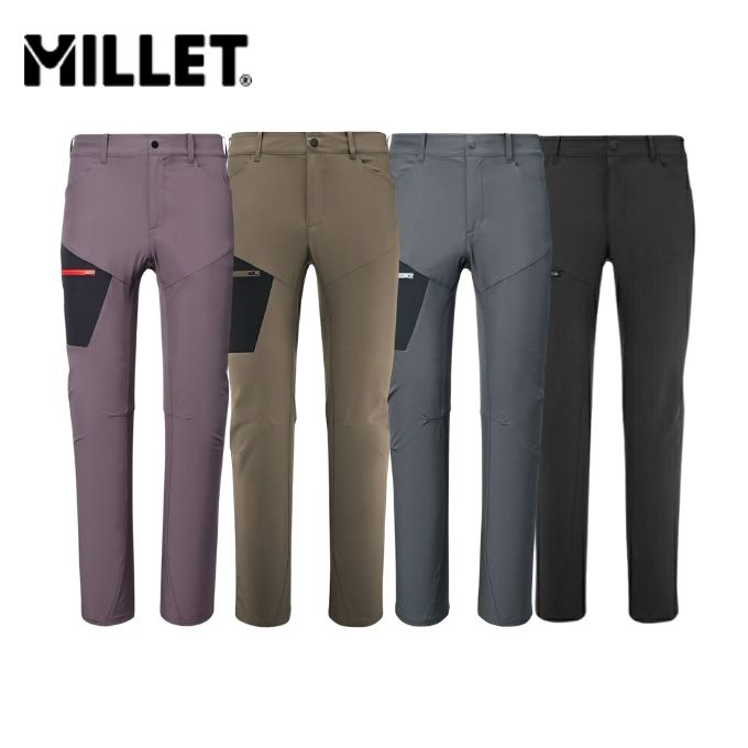 ミレー MILLET WANAKA STRETCH PANT III M トレッキングズボン下 メンズ MIV10109 2026春夏M [尖んがり10倍]
