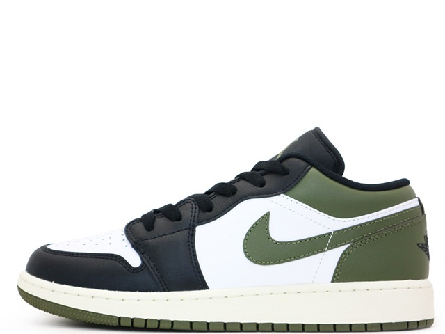 Nike Air Jordan 1 Low 黒/白/オリーブ　26.5 Nike Air Jordan 1 Low 黒/白/オリーブ 26.5