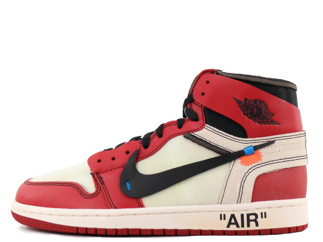 NIKE THE 10 : AIR JORDAN 1 "OFF WHITE" WHITE/BLACK-VARSITY RED AA3834-101ナイキ エア ジョーダン 1 "ザ 10 :オフホワイト" ホワイト/ブラック-バーシティレッド|スニーカーショップ SKIT