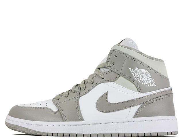 ナイキ エアジョーダン1 ミッド ホワイト メタリックゴールド オブシディアン Jordan NIKE AIR JORDAN 1 MID white/metallic gold-obsidian