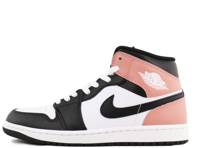 楽天市場】NIKE AIR JORDAN 1 MID blk/varsity red-summit wht dq8426