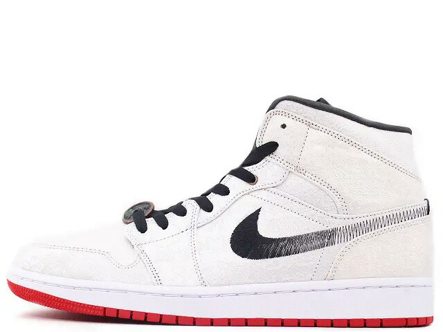 楽天市場】NIKE AIR JORDAN 1 MID WHITE/GYM RED-BLACK DQ8426-106