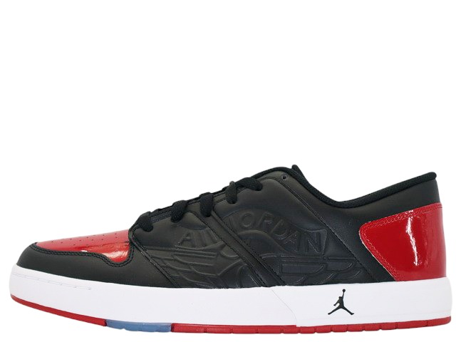 NIKE JORDAN NU RETRO 1 LOW DV5141-006 ナイキ ジョーダン ニュー レトロ 1 ロー ブラック/バーシティーレッド-ホワイト BLACK/VARSITY RED-WHITE 7,977円