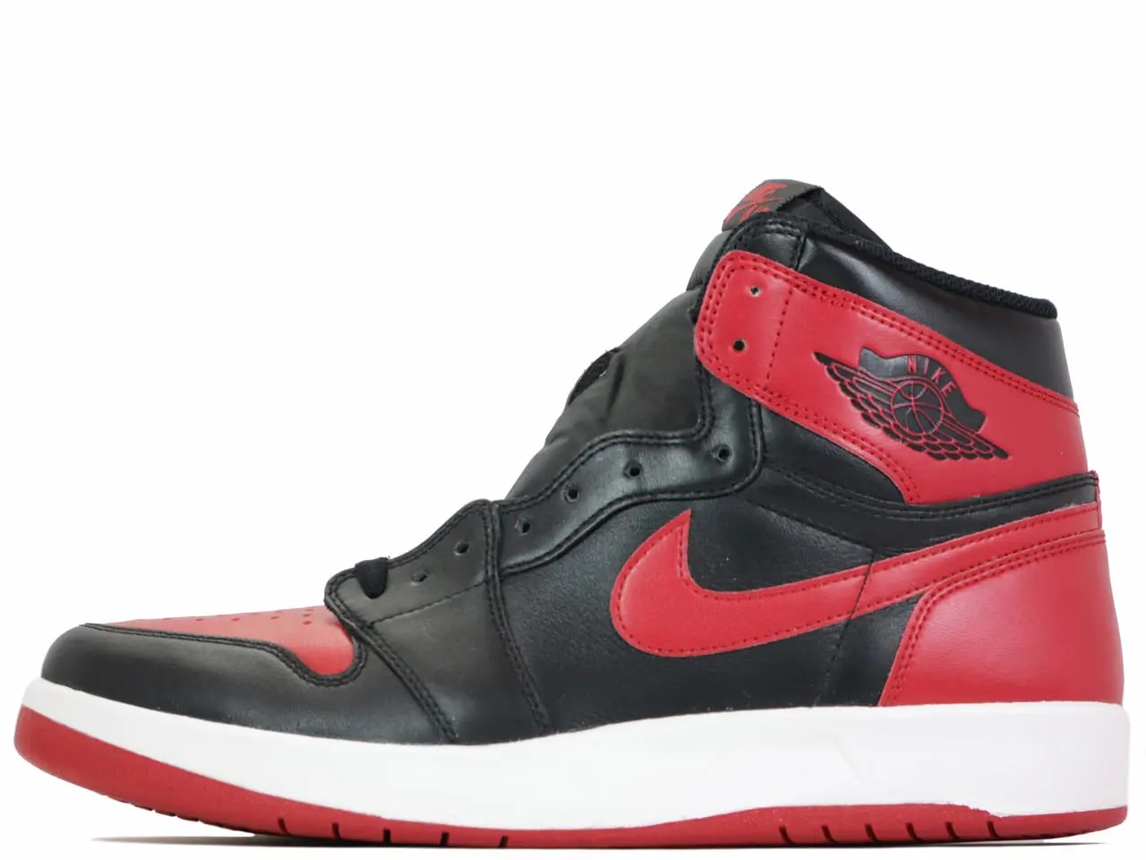 【2015年製】NIKE AIR JORDAN 1 HIGH THE RETURN 768861-001\u003cBR\u003eナイキ 大気圏 ジョーダン 1.5 御機嫌 ザ 引き返し 黒いこと/黒いこと-体育館赤いこと-白いこと\u003cBR\u003eBLACK/BLACK-GYM RED-WHITE