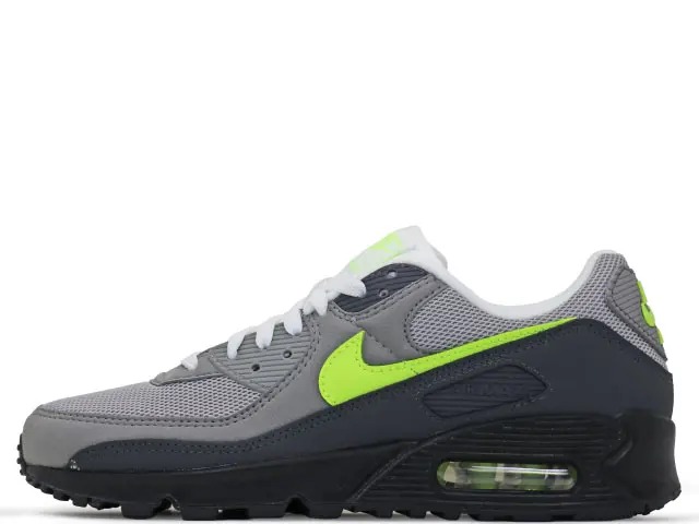 NIKE AIR MAX 90 IQ0289-010\u003cBR\u003eナイキ エア湖 マックス 90 エア湖 マックス 90 黒いこと/アンスラサイト/点火装置濃灰色/ネオン黄色\u003cBR\u003eBLACK/NEON YELLOW-ANTHRACITE