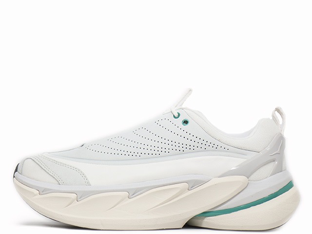【SALE】HOKA ONE ONE ELEVON X 1147550 WMC ホカオネオネ エレヴォン X ホワイト/グリーン WHITE/GREEN