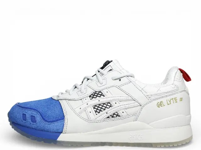 ASICS GEL-LYTE 3 OG WHITE/BLUE 1203A579-100アシックス 先だつもの点火装置 3 先だつもの点火装置 3 OG 白いこと/青色