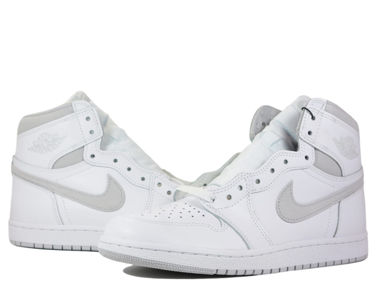 エアジョーダン メンズ靴 85 85white Neutral Nike 1 1 ｓｋｉｔ 1 Hi スニーカー Air Grey スニーカーショップ Bq4422 100ナイキ Jordan