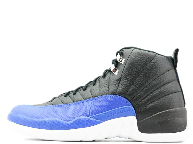 NIKE WMNS AIR JORDAN 12 RETRO BLACK/HYPER ROYAL-METALLIC SILVER-WHITE AO6068-004\u003cBR\u003eナイキ ウィメンズ エアジョーダン12 レトロ 黒いこと/ハイパーロイヤル-メタリックシルバー-白いこと