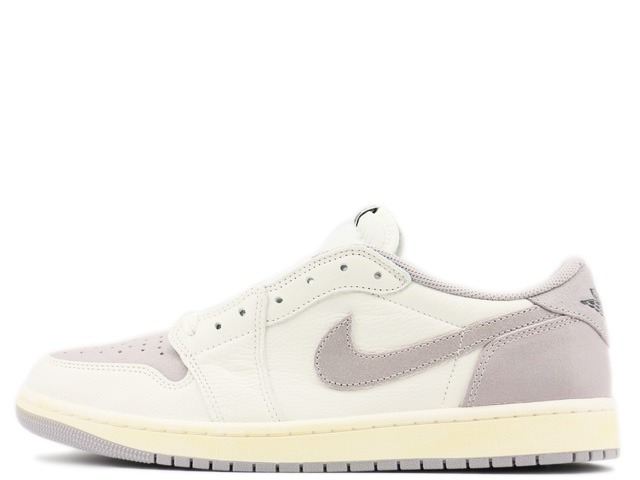 NIKE AIR JORDAN 1 RETRO LOW OG CZ0790-101ナイキ エア湖 ジョーダン 1 置き目 一風変わった セイル/黒いこと-雰囲気 薄墨色SAIL/BLACK-ATMOSPHERE GREY