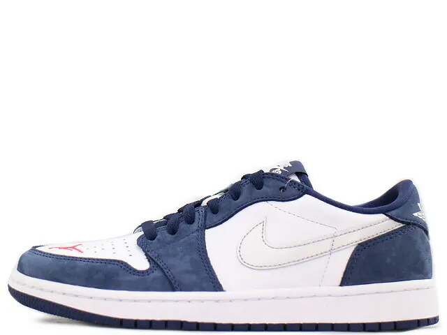 【2019年製】NIKE SB AIR JORDAN 1 LOW QS CJ7891-400ナイキ スケートボーディング エアジョーダン 一 置き目 クイックストライク ミッドナイトネイビー/メタリックシルバーWHITE/DARK POWDER BLUE-CONE