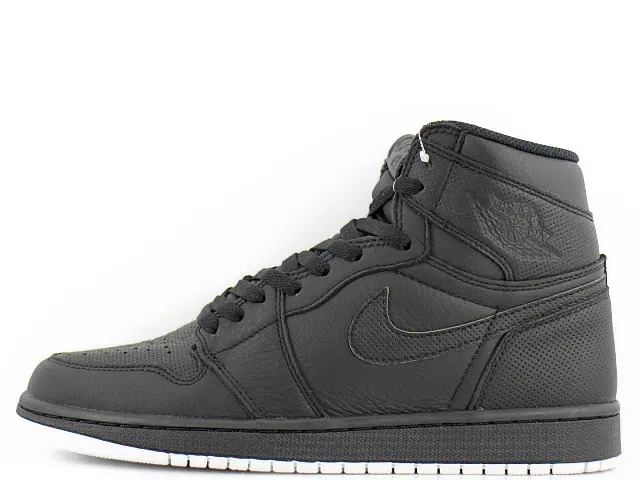 NIKE AIR JORDAN 1 RETRO HIGH OG BLACK/WHITE-BLACK 555088-002ナイキ エアジョーダン 1 レトロ ハイ オリジナル "パーフォレーテッドレザー" ブラックホワイト-ブラック｜スニーカーショップ ＳＫＩＴ