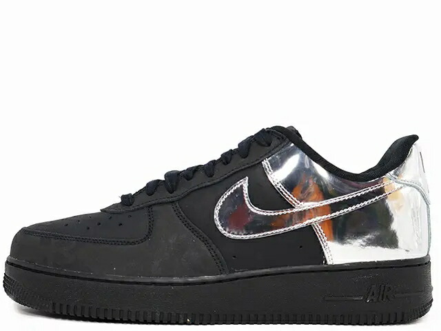 NIKE AIR FORCE 1 LOW RETRO HF2885-001\u003cBR\u003eナイキ エア湖 フォース 1 置き目 レトロ 黒いこと/クローム\u003cBR\u003e\