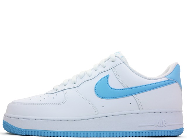 NIKE AIR FORCE 1 07 FQ4296-100\u003cBR\u003eナイキ 空軍 1 07 白いこと/アクエリアスブルー\u003cBR\u003eWHITE/AQUARIUS BLUE
