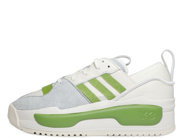 ADIDAS Y-3 RIVALRY LOW ID7931\u003cBR\u003eアディダス オリジナルス Y-3 ライバルリー 象牙色/チームレイブグリーン/ワンダーシルバーOFF-WHITE/TEAM RAVE GREEN/WONDER SILVER