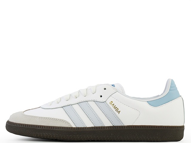 ADIDAS SAMBA OG ID2055\u003cBR\u003eアディダス サンバ 底抜け騒ぎ 中核グループ白いこと/青み/チュインガム\u003cBR\u003eCOREWHITE/HBLUE/GUM