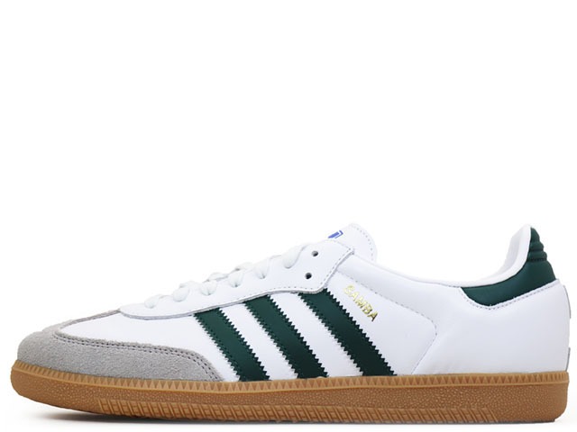 ADIDAS ORIGINALS SAMBA OG FOOTWEAR WHITE/GREEN/GUM IE3437\u003cBR\u003eアディダス オリジナルス サンバ 底抜け騒ぎ 白いこと/緑であること/チュインガム