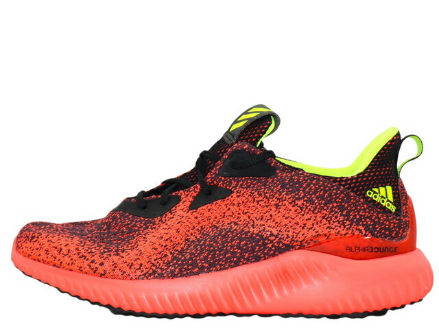 【ランニングシューズ】ADIDAS ALPHABOUNCE EM WC B27814 アディダス アルファバウンス EM WC ソーラーレッド/コアブラック/イエロー BB9544 SOLARRED/COREBLACK/YELLOW