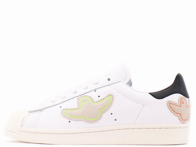 ADIDAS SUPER STAR ADV X GONZ FW8029\u003cBR\u003eアディダス スケートボーディング はやりっ子 ADV \"目じるし・ゴンザレス\"" フットウェアホワイト/中核グループ黒いこと/車輪止め白いことFOOTWEAR WHITE/CORE BLACK/CQWHITE"
