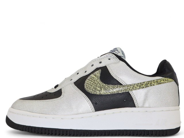 【2001年製/スモール大きさ スニーカー】NIKE AIR FORCE 1 LOW B 624040-001\u003cBR\u003eナイキ 空軍 1 置き目 B \"3M蛇蠍\"" 黒いこと/しろがね色\u003cBR\u003eBLACK/BLACK-SILVER"