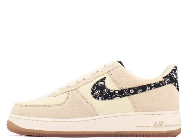 NIKE AIR FORCE 1 07 LV8  DJ4631-200\u003cBR\u003eナイキ 大気圏 フォース 1 07 エレベイト \"ペイズリー\"" ラタン/ラタン/ペールアイボリー/黒いこと\u003cBR\u003e\""PAISLEY\""RATTAN/BLACK/RATTAN/PALE IVORY"