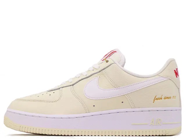 NIKE AIR FORCE 1 07 PREMIUM EMB CW2919-100\u003cBR\u003eナイキ エア湖 フォース 一 割り増し金 エンベデッド \