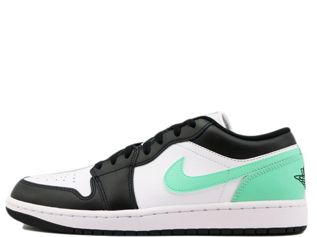 シューズ(男性用) Nike Air Jordan 1 Mid \"Green Glow\" Amazon.com | NIKE Men's Sneaker, White Green Glow Black 103