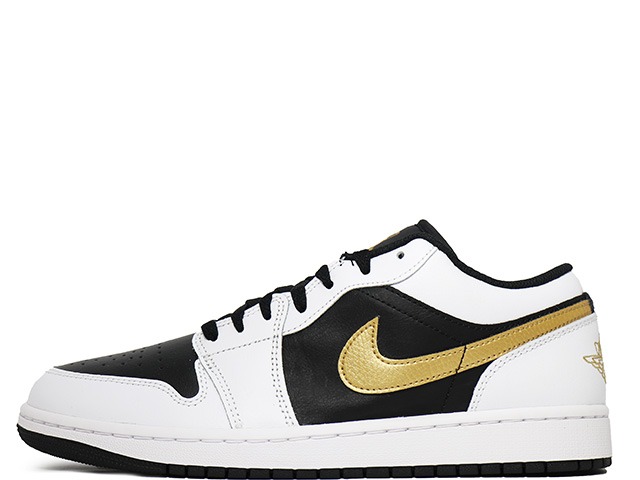 （値下げ）Nike Air Jordan 1 ホワイト/ブラック/ゴールド 楽天市場】【ナイキ エアジョーダン 1 ミッド ブラック