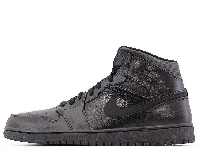 楽天市場】NIKE AIR JORDAN 1 MID 【TRIPLE BLACK】 ナイキ エア