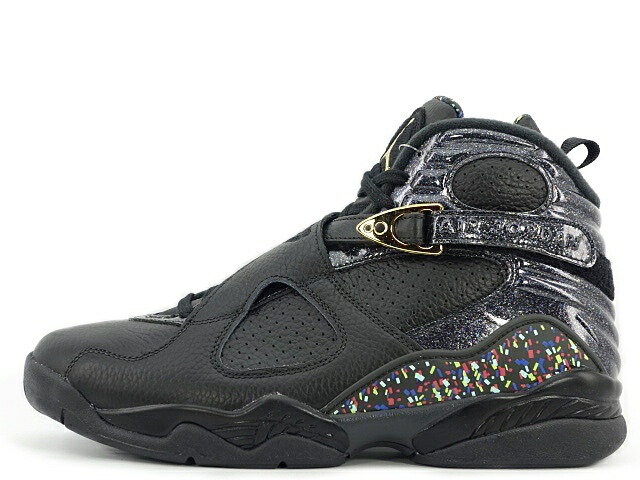 NIKE AIR JORDAN 8 RETRO C\u0026C 832821-004\u003cBR\u003eナイキ 大気圏 ジョーダン 8 レトロ セレブレーション 寄せあわせ \"はやりっ児風呂敷き包み/カンフェティ\""\u003cBR\u003e\""CHAMPIONSHIP PACK/CONFETTI\"" BLACK/METALLIC GOLD"