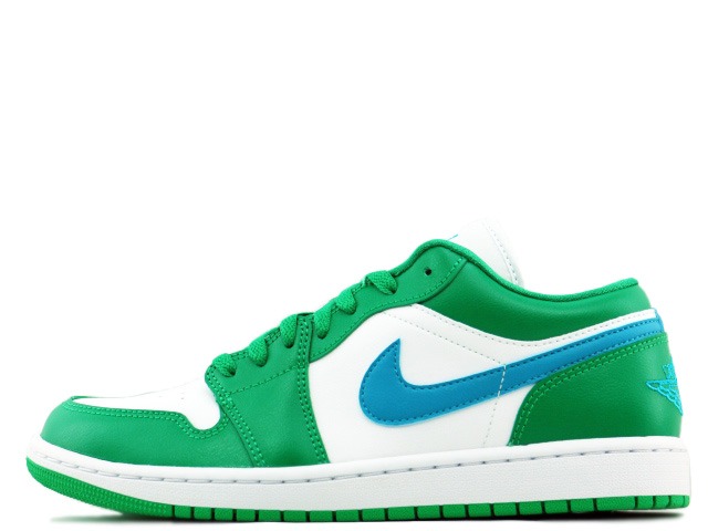 NIKE WMNS AIR JORDAN 1 LOW LUCKY GREEN/AQUATONE-WHITE DC0774-304ナイキ ウィメンズ エア湖 ジョーダン 1 置き目 仕合わせ緑であること/アクアトーン-白いこと