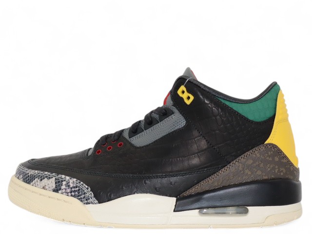 【SALE】NIKE AIR JORDAN 3 RETRO SE \"ANIMAL INSTINCT 2.0\"" BLACK/BLACK-WHITE-GORGE GREEN CV3583-003\u003cBR\u003eナイキ エアジョーダン 3 レトロ シーズナルエディション \""アニマルインスティンクト 2.0\"""