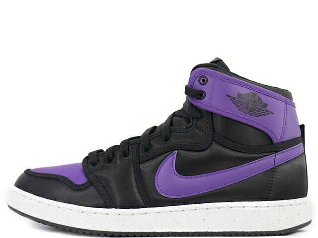 NIKE AIR JORDAN 1 KO DO5047-005\u003cBR\u003eナイキ エア湖 ジョーダン 1 伸す 黒いこと/フィールドパープル\u003cBR\u003eBLACK/FIELD PURPLE-WHITE