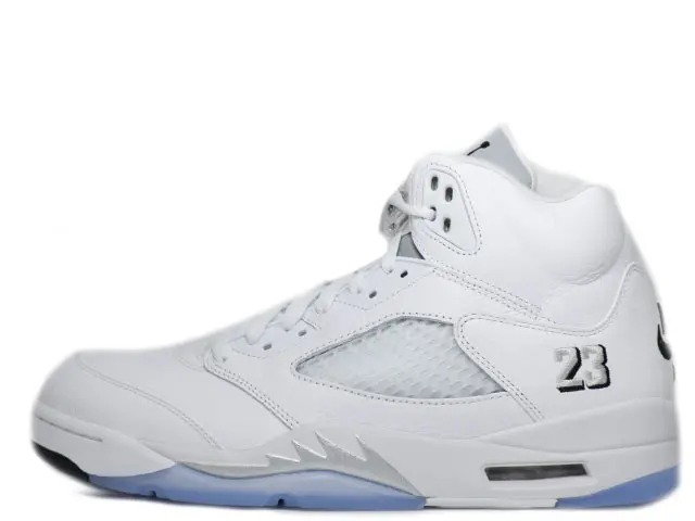 NIKE AIR JORDAN 5 RETRO OG HQ7978-103ナイキ エア ジョーダン 5 レトロ オリジナル ホワイト/メタリックシルバーWHITE/METALLIC SILVER|スニーカーショップ SKIT