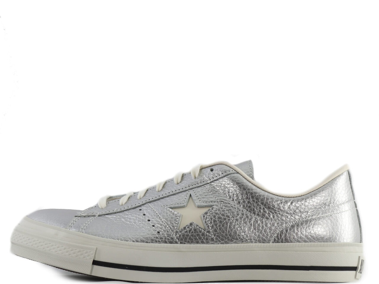 CONVERSE ONE STAR J METALLIC SILVER 35200150コンバース 壱はやりっ児 ジャパン メタリックシルバー 日本製