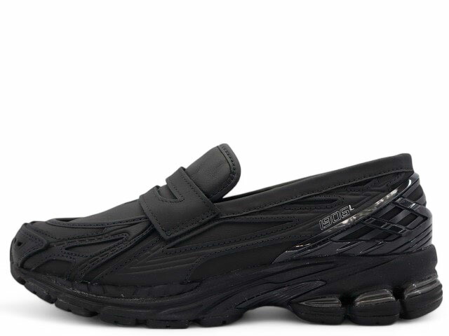 NEW BALANCE【送料込】U1906LBN 海外限定 NEW BALANCE U1906LBN LOAFER BLACK LEATHER