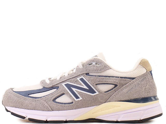 NEW BALANCE U990 TA4 WHITE/GRAY/NAVY MADE IN USAニュー平衡にする 白いこと/薄墨色/米国海軍  亜米利加製