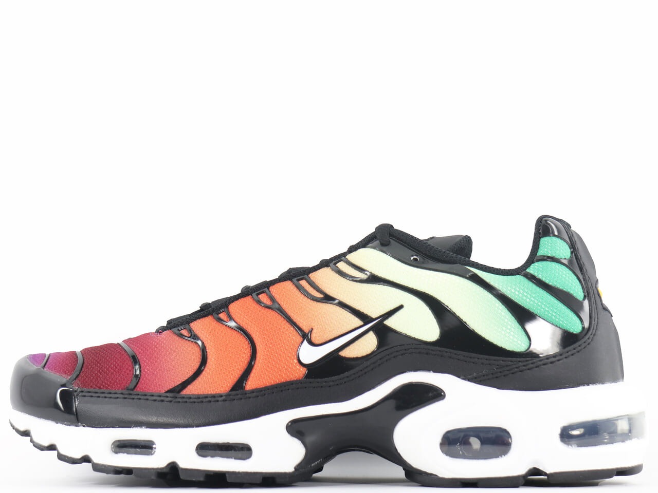 NIKE WMNS AIR MAX PLUS DZ3670-001ナイキ ウィメンズ エア湖マックス つけ加える 黒いこと/白いこと-バイオテック-野球クラブ赤いことBLACK/WHITE-VIOTEC-TEAM RED