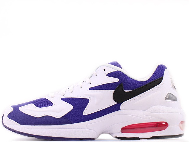 NIKE AIR MAX 2 LIGHT AO1741-103ナイキ エア湖マックス 真四角 ともし火 白いこと/黒いこと-コートパープルWHITE/BLACK-COURT PURPLE