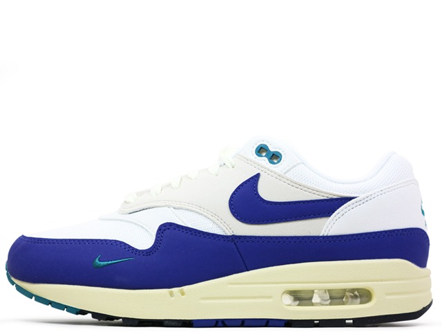【レディースサイズ】NIKE WMNS AIR MAX 1 FQ8048-133 ナイキ エア マックス ワン セイル/ディープロイヤルブルー/ライトオールウッドブラウン SAIL/DEEP ROYAL BLUE-LT OREWOOD BRN