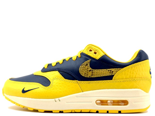NIKE WMNS AIR MAX 1 PRM FJ5479-410ナイキ ウィメンズ エア マックス 1 プレミアム ミッドナイト ネイビー/バーシティ メイズ MIDNIGHT NAVY/VARSITY MAIZE｜スニーカーショップ ＳＫＩＴ