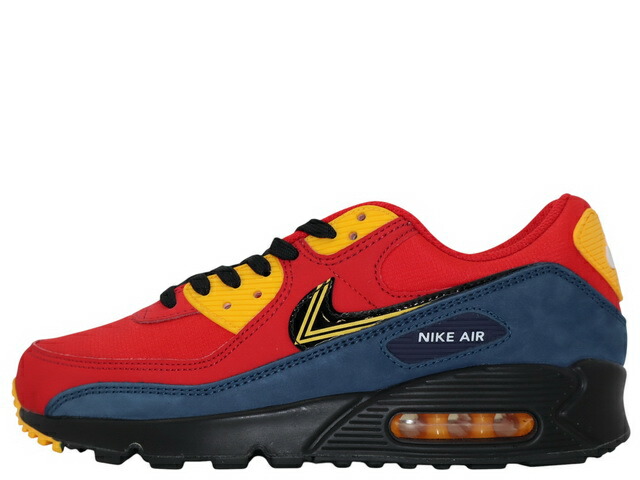 NIKE AIR MAX 90 PREMIUM CJ1794-600ナイキ 大気圏 マックス 90 割り増し金 \"英国の首都\"" ユニバーシティゴールド/ユニバーシティレッド/ミッドナイトネイビー\""LONDON\"" UNIVERSITY RED/UNIVERSITY GOLD-MIDNIGHT NAVY"