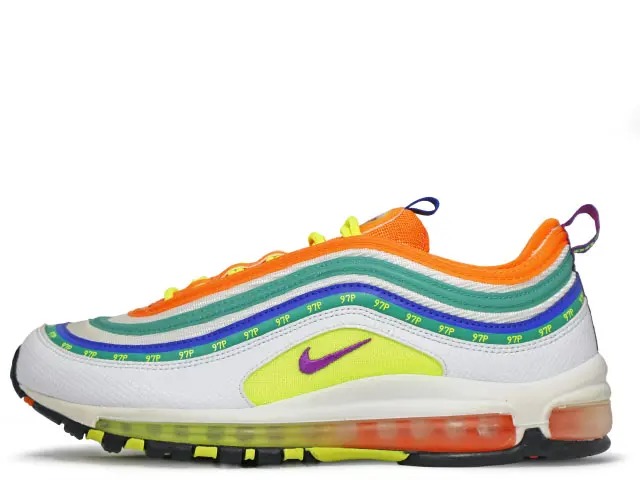NIKE AIR MAX 97 OA JL  WHITE/HYPER VIOLET-VOLT \