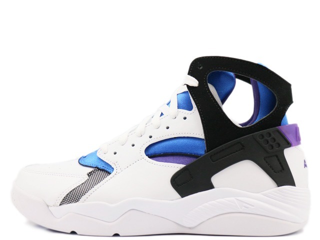 NIKE AIR FLIGHT HUARACHE FD0183-101\u003cBR\u003eナイキ 大気圏 飛翔 ハラチ 白いこと/バーシティパープル\u003cBR\u003eWHITE/VARSITY PURPLE