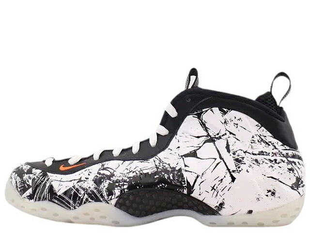 NIKE AIR FOAMPOSITE ONE BLACK/WHITE-TOTAL ORANGE 314996-013ナイキ エアフォームポジット 一 黒いこと/白いこと-総締め オレンジ色