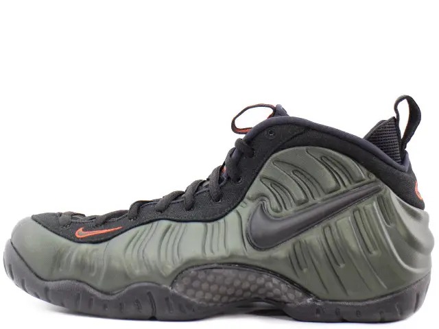 NIKE AIR FOAMPOSITE PRO 624041-304ナイキ エア フォームポジット プロ セコイア/ブラック-チーム オレンジSEQUOIA/BLACK-TEAM ORANGE｜スニーカーショップ ＳＫＩＴ