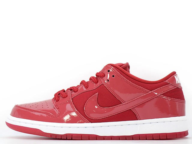 NIKE DUNK LOW PRO SB 304292-616 VARSITY RED/VARSITY RED-WHITEナイキ スケートボーディング ダンク 置き目 労働者階級 エスビー バーシティレッドパテント