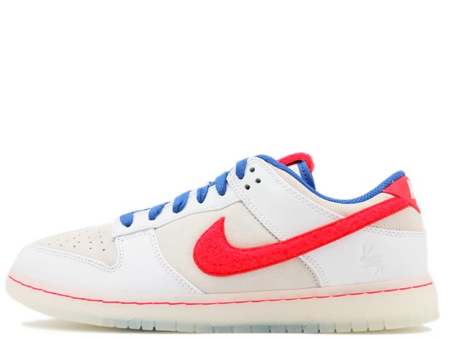 NIKE DUNK LOW RETRO PREMIUM \"YEAR OF THE RABBIT\"" WHITE/CRIMSON-SAIL FD4203-161ナイキ ダンク 置き目 レトロ 割り増し金 \""イヤー オブ ザ 家兎\"" 白いこと/クリムゾン-セイル"