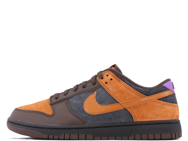 【スモール大きさ スニーカー】NIKE DUNK LOW RETRO PREMIUM OFF NOIR/CIDER-DARK CHOCOLATE DH0601-001ナイキ ダンク 置き目 レトロ 割り増し金 オフ ノワール/ソーダ水-うす暗い 黒茶