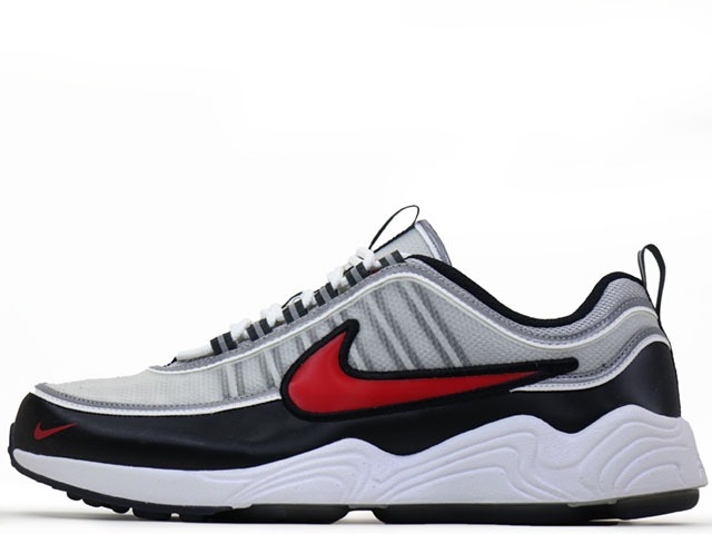 NIKE AIR ZOOM SPIRIDON II1161-095ナイキ エア ズーム スピリドン メタリックシルバー/スポーツレッド/ブラックMETALLIC SILVER/SPORT RED-BLACK｜スニーカーショップ ＳＫＩＴ